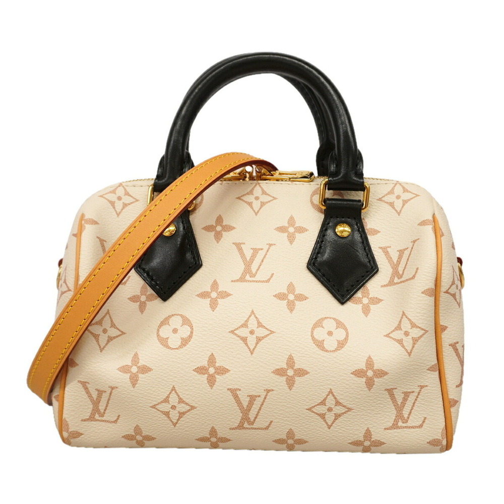 Louis Vuitton Monogram Dune Speedy Bandoulière 20 Handbag M46906 White 2-way ...